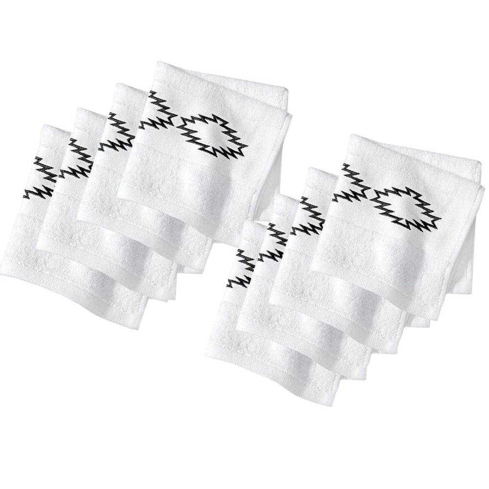 NWT Sabrina Soto Explorer Geo Wash Towel, 8 Pack